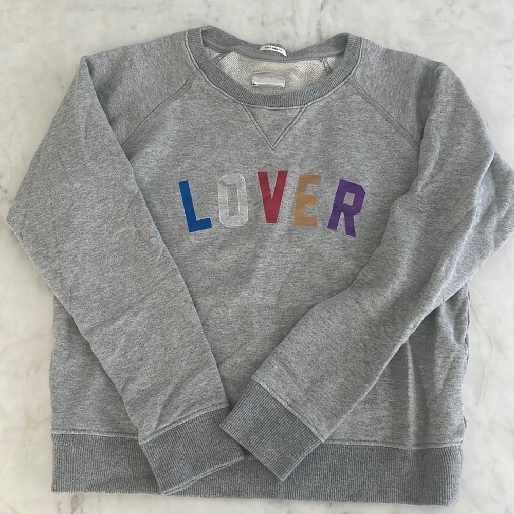 Brand MOTHER sweatshirt “lover”